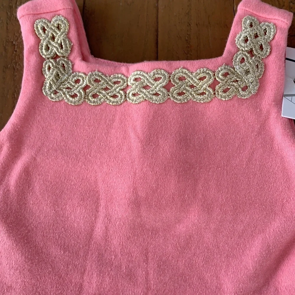 Janie and jack square neck peplum top